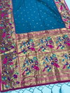 Kp 005 Soft Silk Paithani Silk Zari Worked Saree Collection